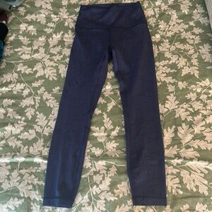 Lululemon leggings, purple/blue, size 4